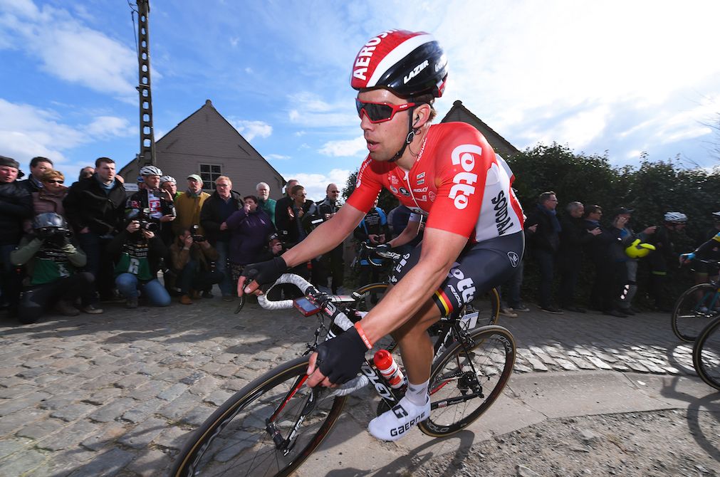 Jens Debusschere at Dwars door Vlaanderen