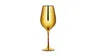Star by Julien Macdonald Gold wine glass
