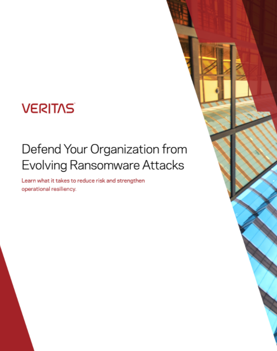 Defend your organisation from evolving ransomware attacks - whitepaper from Veritas