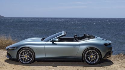 Ferrari Roma Spider by the sea: one of Jonathan Bell's top 10 cars of 2023