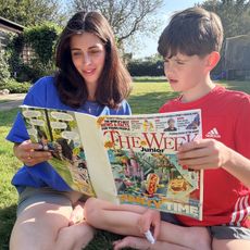 Jessica Avey with her son
