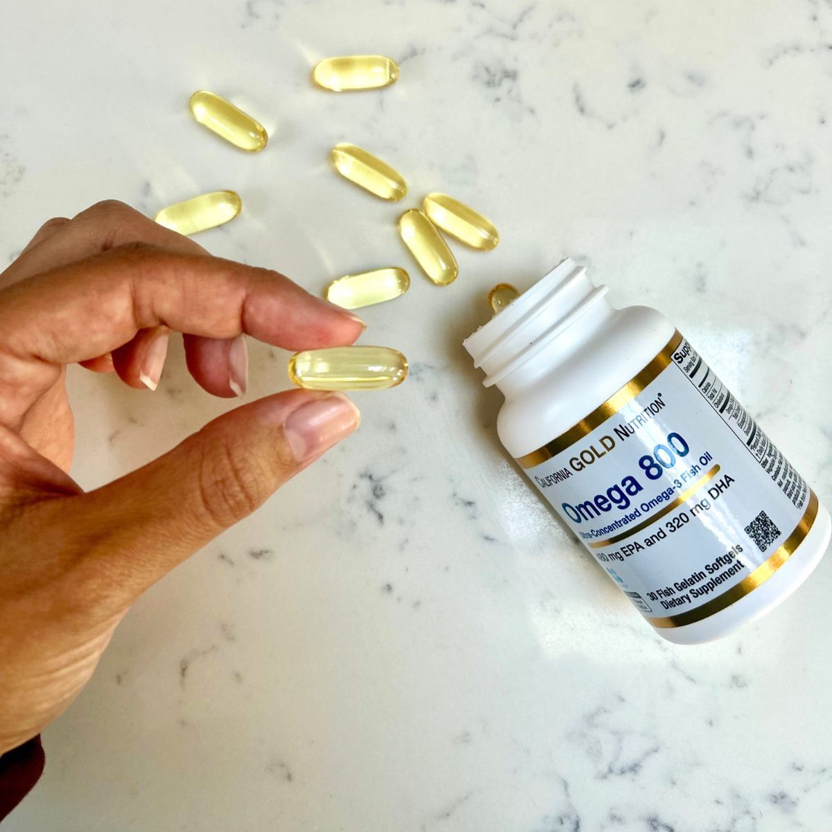 Best iHerb supplements: Health writer Becks trying Omega 800