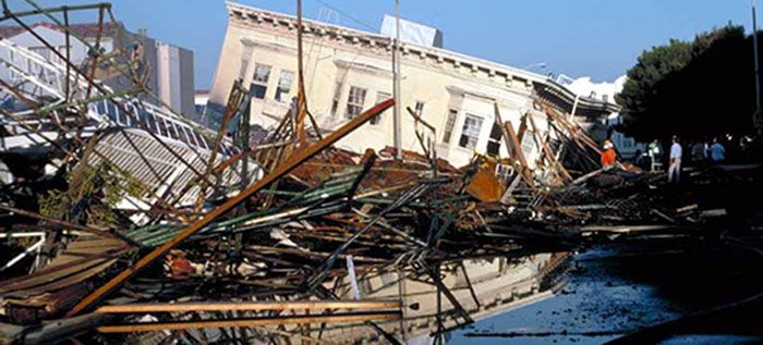 earthquakes, California earthquakes, damage