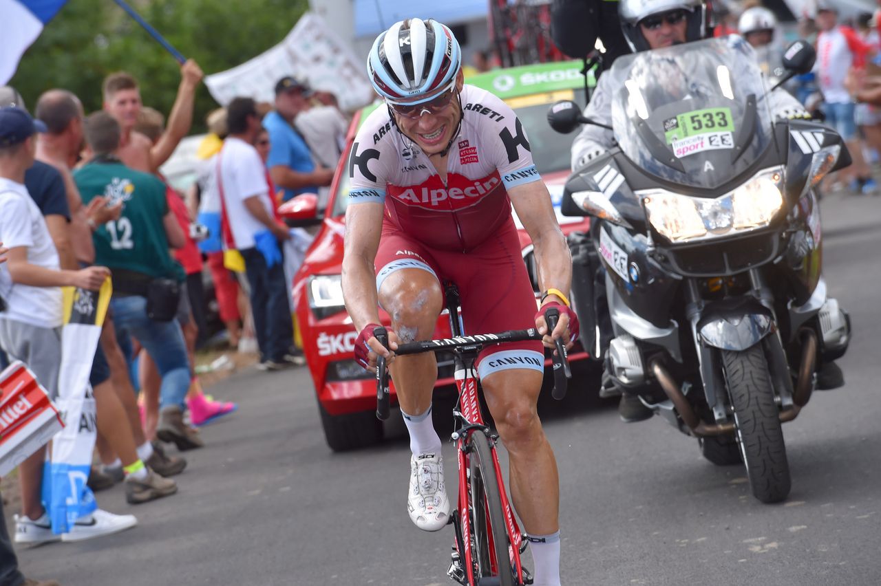 Tony Martin (Katusha-Alpecin) tried a long-range attack