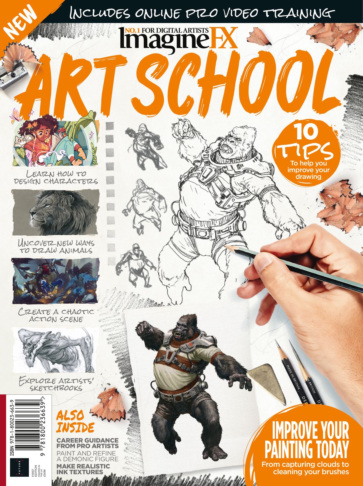 ImagineFX Art School cover