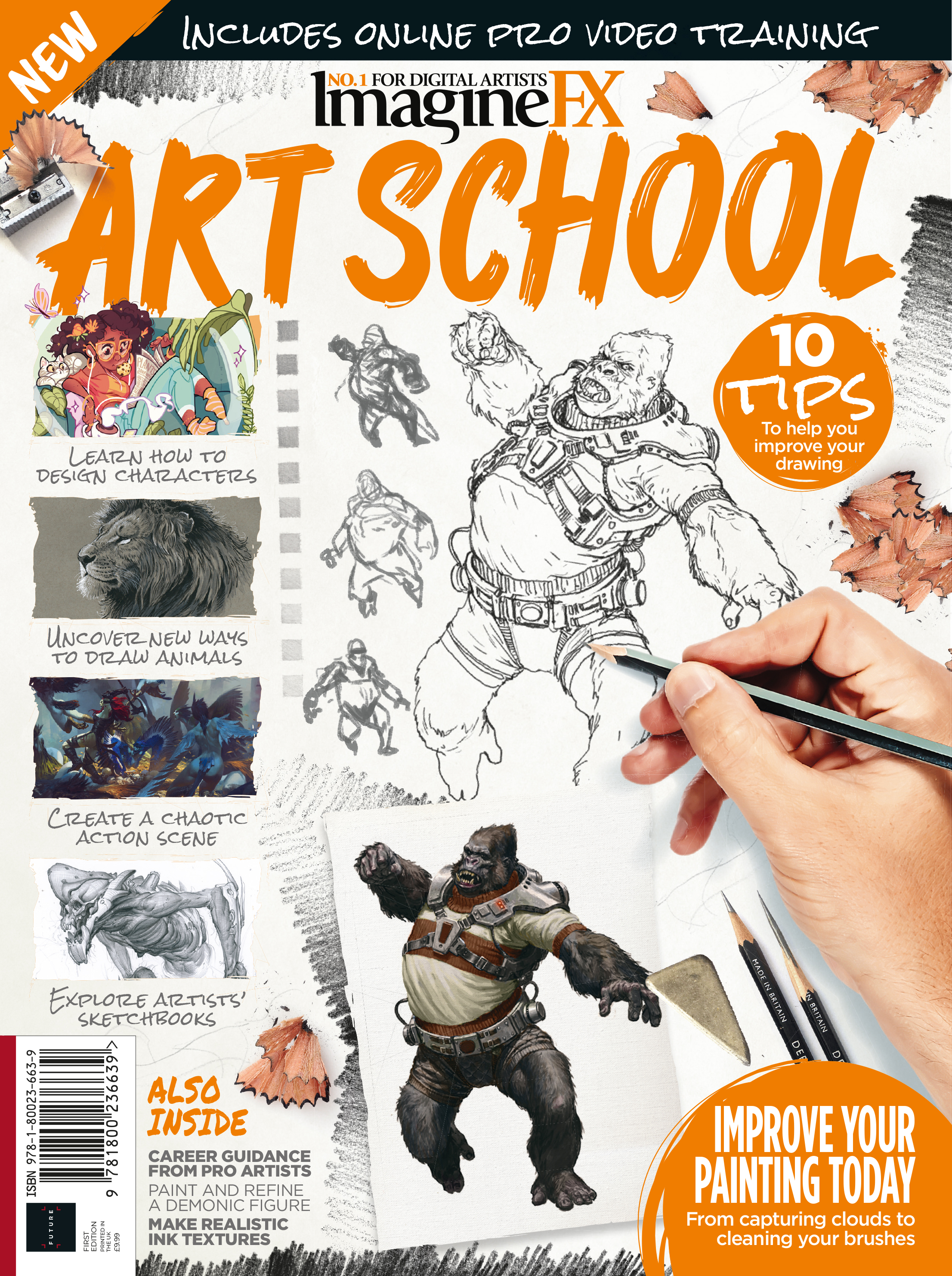 ImagineFX Art School cover