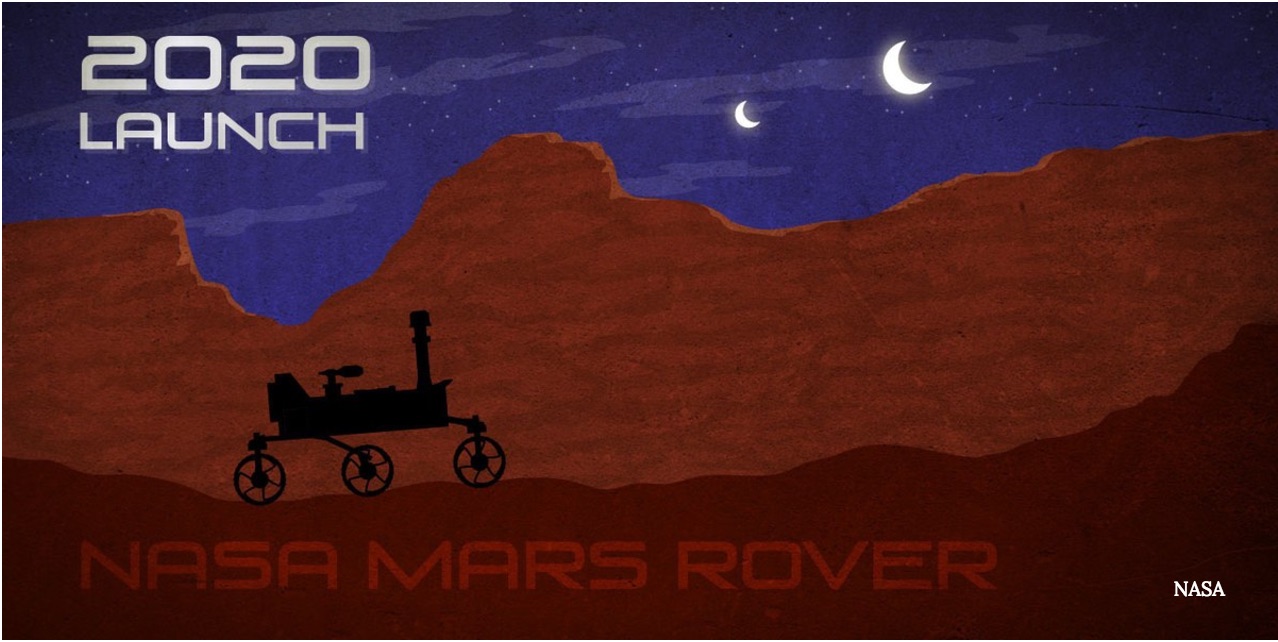 Mars 2020 launch poster