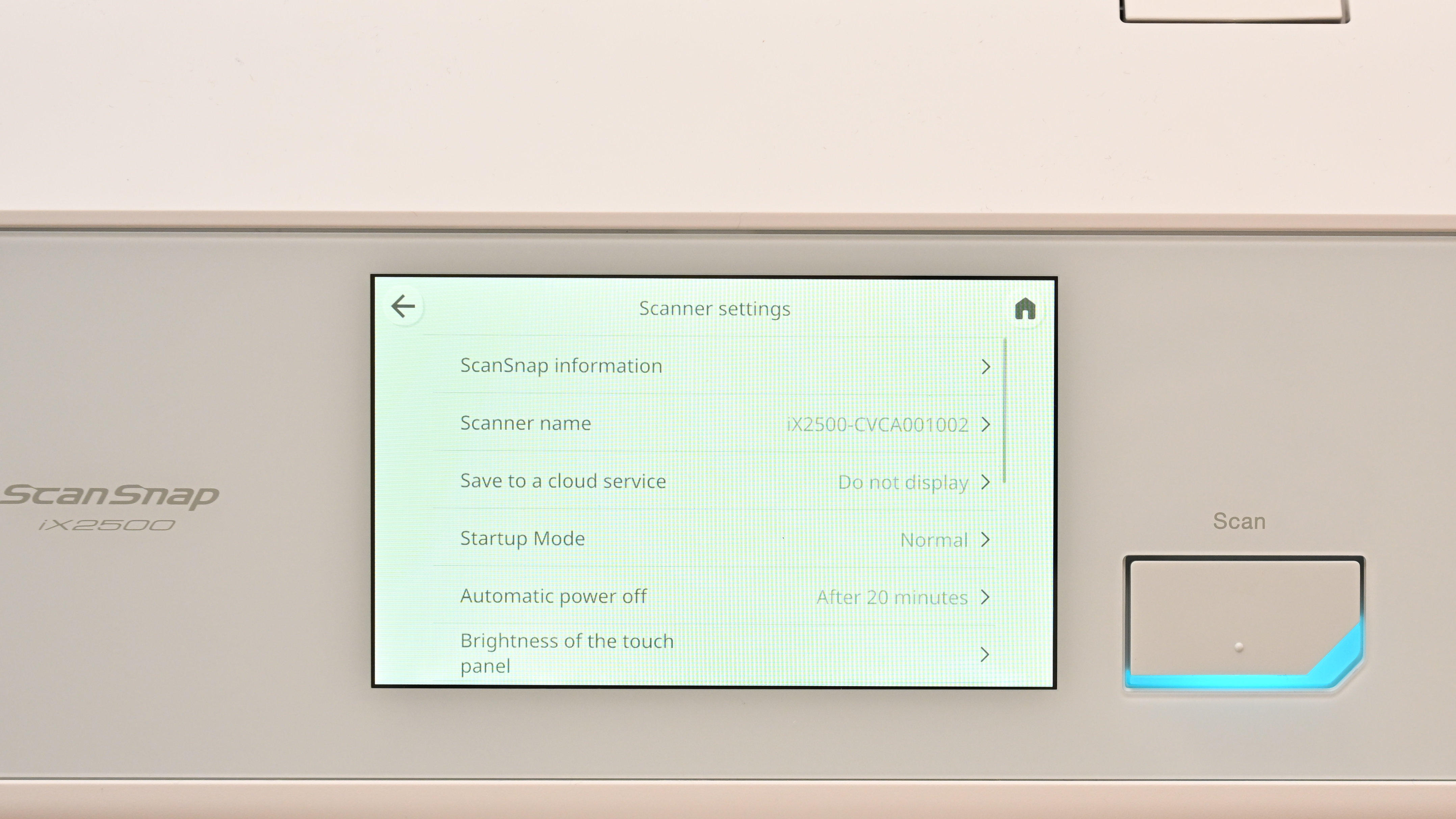 Ricoh SnapScan iX2500 product image