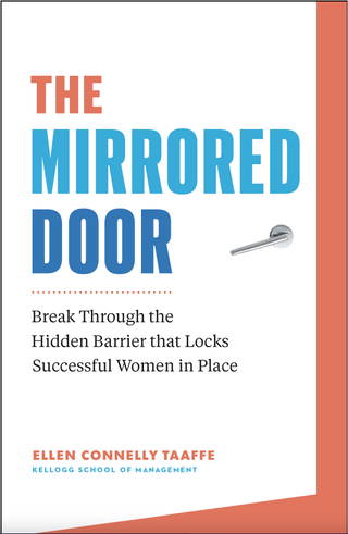The book cover for The Mirrored Door by Ellen Taaffe