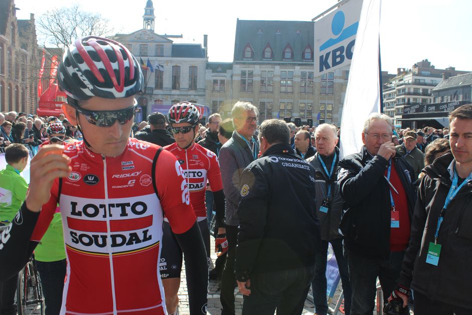 Serious face for young Belgian star Tiesj Benoot