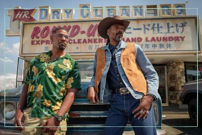 Jamie Foxx as Bud Jablonski and Snoop Dogg as Big John Elliott in Netflix's Day Shift