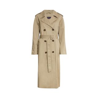 M&S Belted Longline Trench 