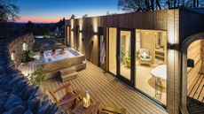 Hot tub at Gilpin Hotel & Lakehouse