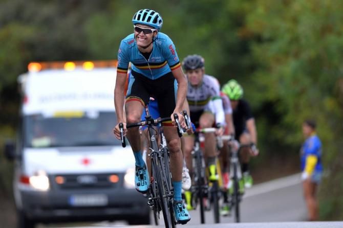 Johan Vansummeran (Belgium) during the race