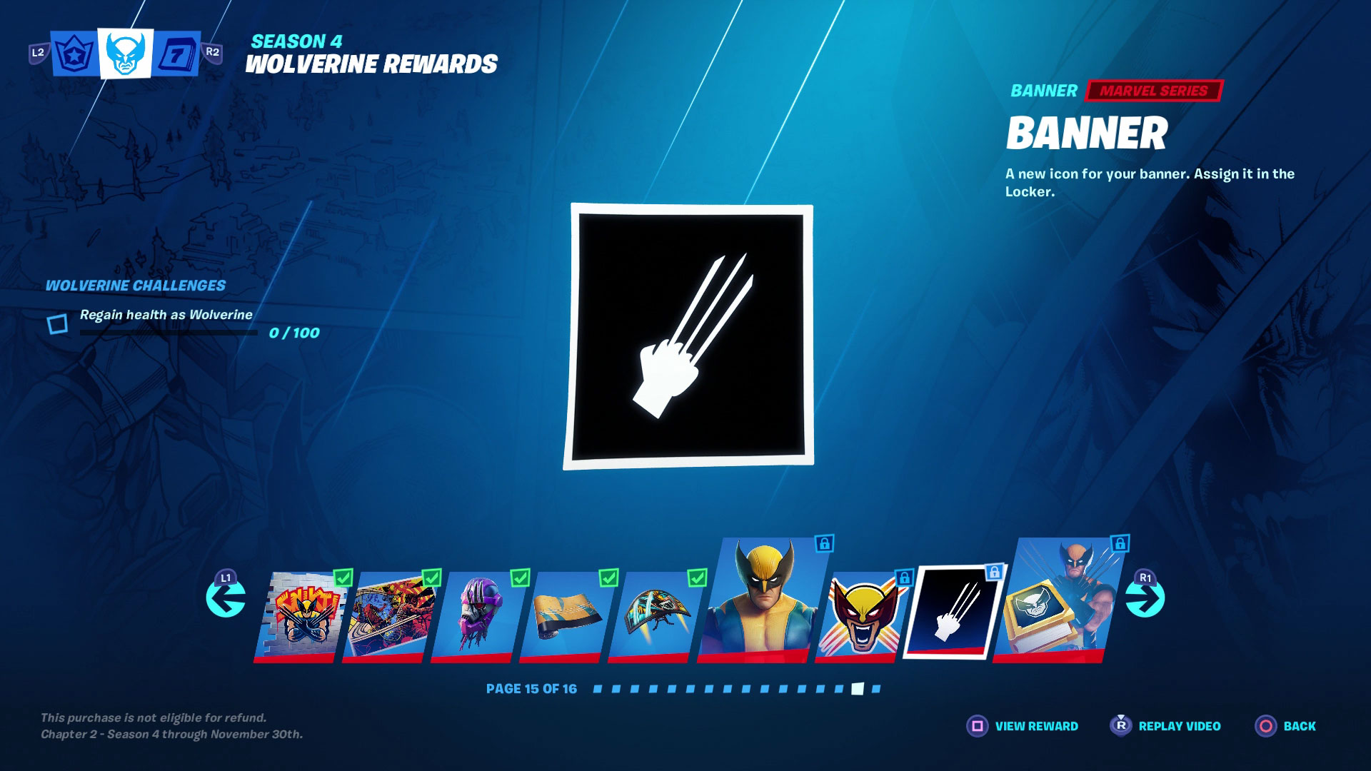 Fortnite Wolverine Challenges