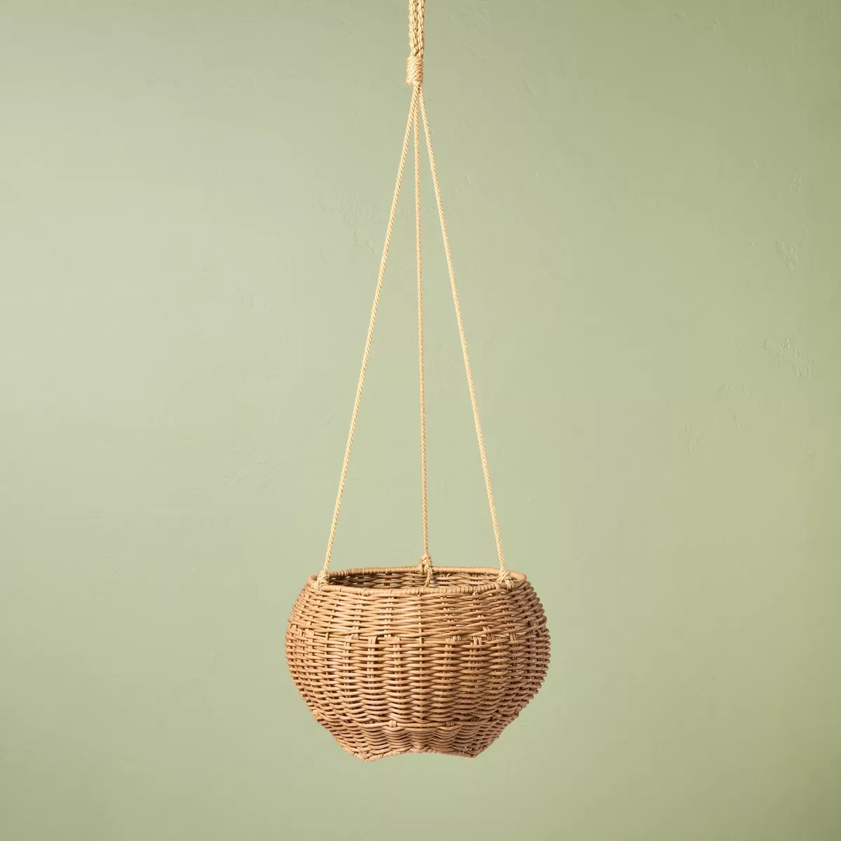 Woven Hanging Plant Basket - Hearth U0026#38; Handu0026#8482; With Magnolia