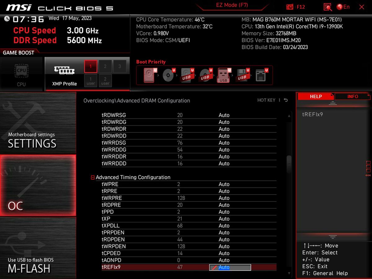 MSI MAG B760M Mortar Wi-Fi