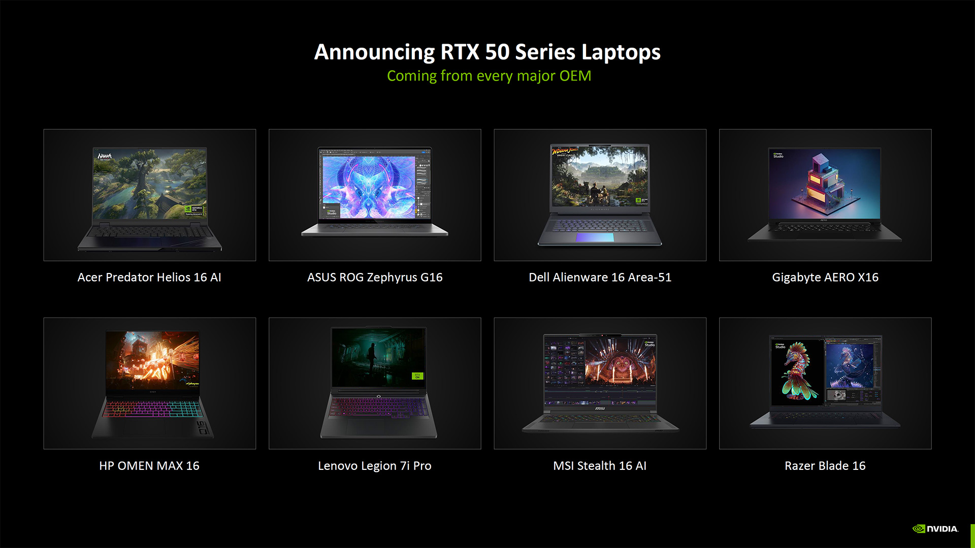 Nvidia Blackwell RTX 50-series Founders Edition graphics cards