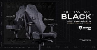 Secretlab Triple Black Softweave Press Photo