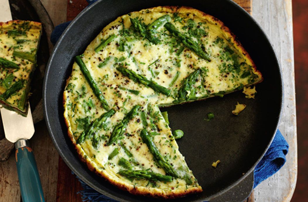 Slimming World's asparagus frittata and wedges | Brunch Recipes ...