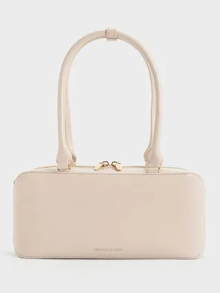 Charles & Keith Wisteria Elongated Top Handle Bag