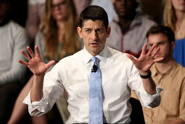 Paul Ryan speaks to millennials at Georgetown University.