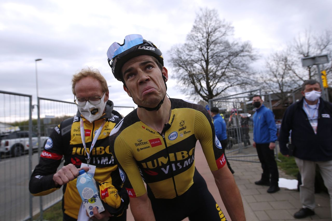 Wout van Aert at the 2021 Amstel Gold Race