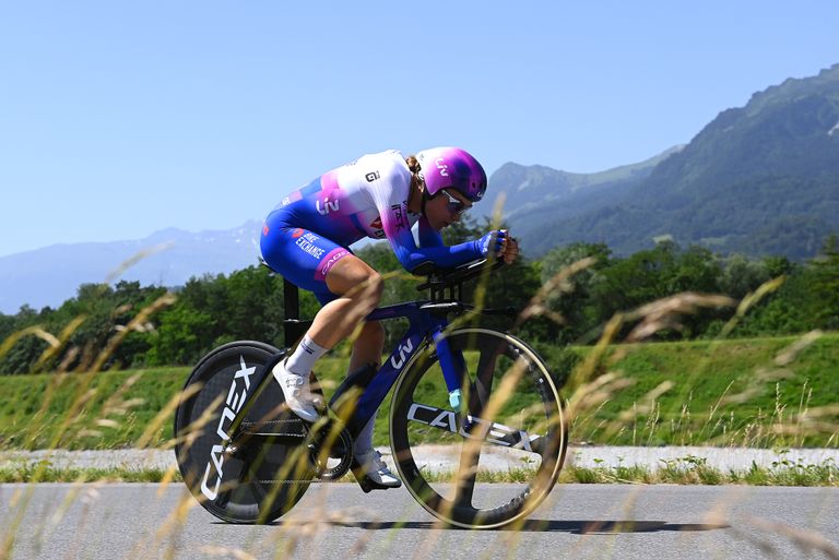 Kristen Faulkner wins stage two of the Tour de Suisse Women,