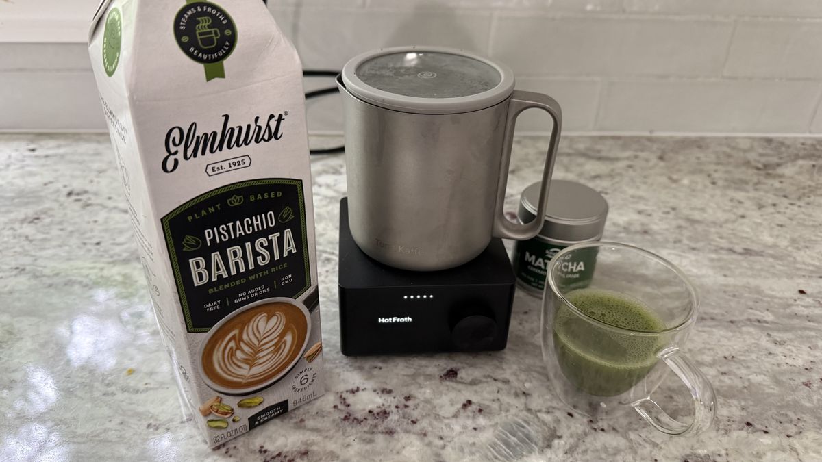 Terra Kaffe Aero with plant based milk