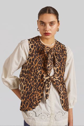 Tilly Gilet - Leopard