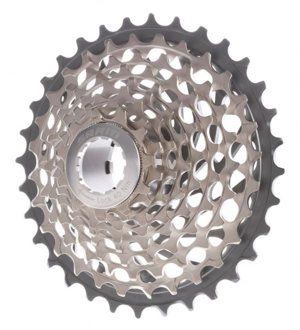 SRAM brings the stunning X-Dome cassette technology of its flagship XX group down to 9-speed users with the introduction of the new XG999 model.