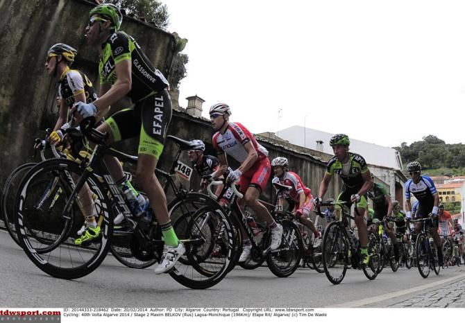 Maxim Belkov (Katusha) in action during stage 2 at Volta ao Algarve