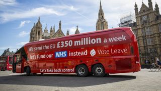 Burger King's bus references this infamous Vote Leave campaign