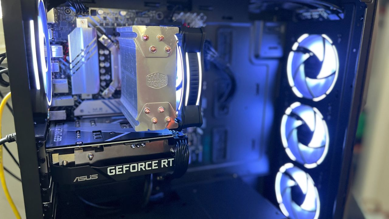 Side view of Redux PC.