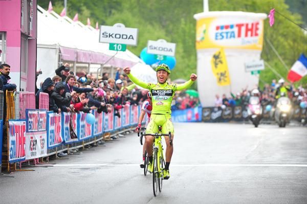 The moment of triumph for Rabottini