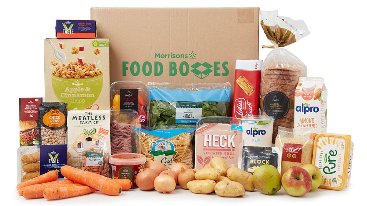 Morrisons launches vegan essentials food box for home ...