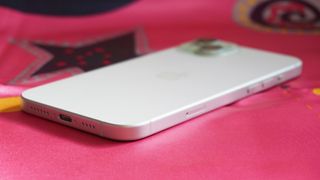 iPhone 15 Plus review back angled corner alt