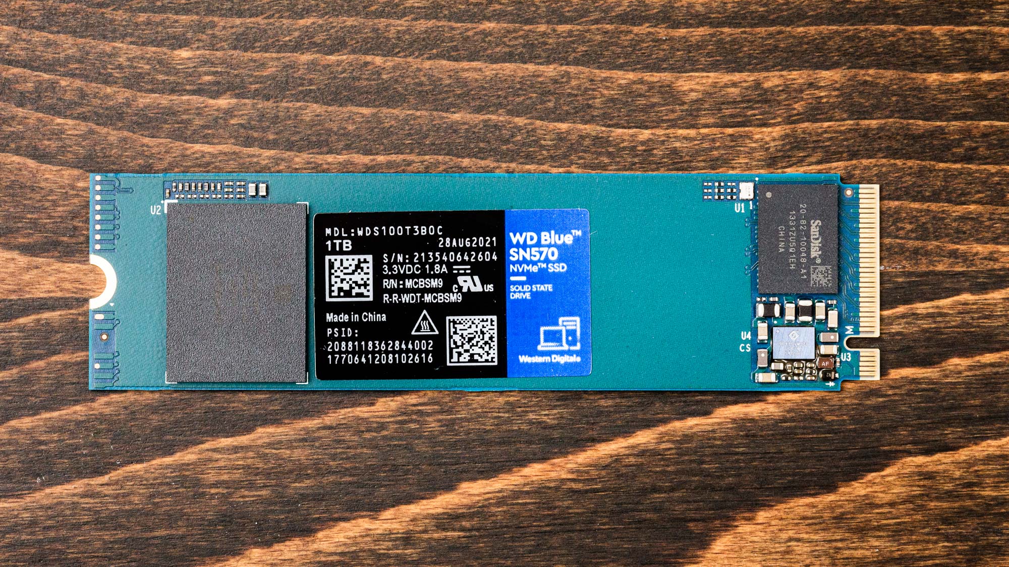 Cel mai bun DRAMless M.2 SSD: WD Blue SN570