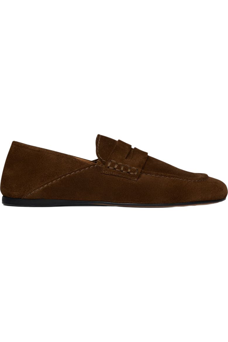 Suede Loafers