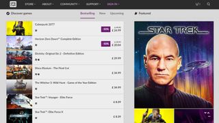 Les best-sellers de la plateforme GOG.com