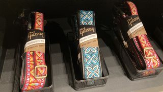 Gibson guitar strap and dog collar sets