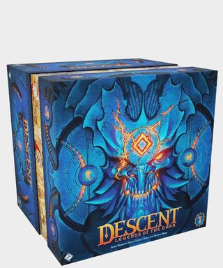 Descent: Legends of the Dark box on a plain background