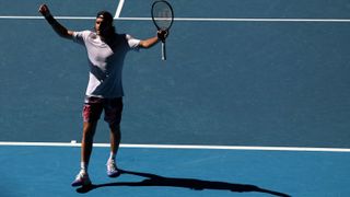 Tsitsipas at the Australian Open 2023