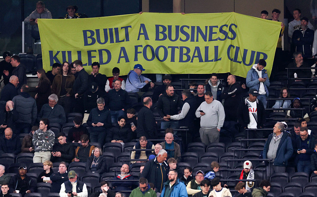 Tottenham owners ENIC have been criticised for some time now