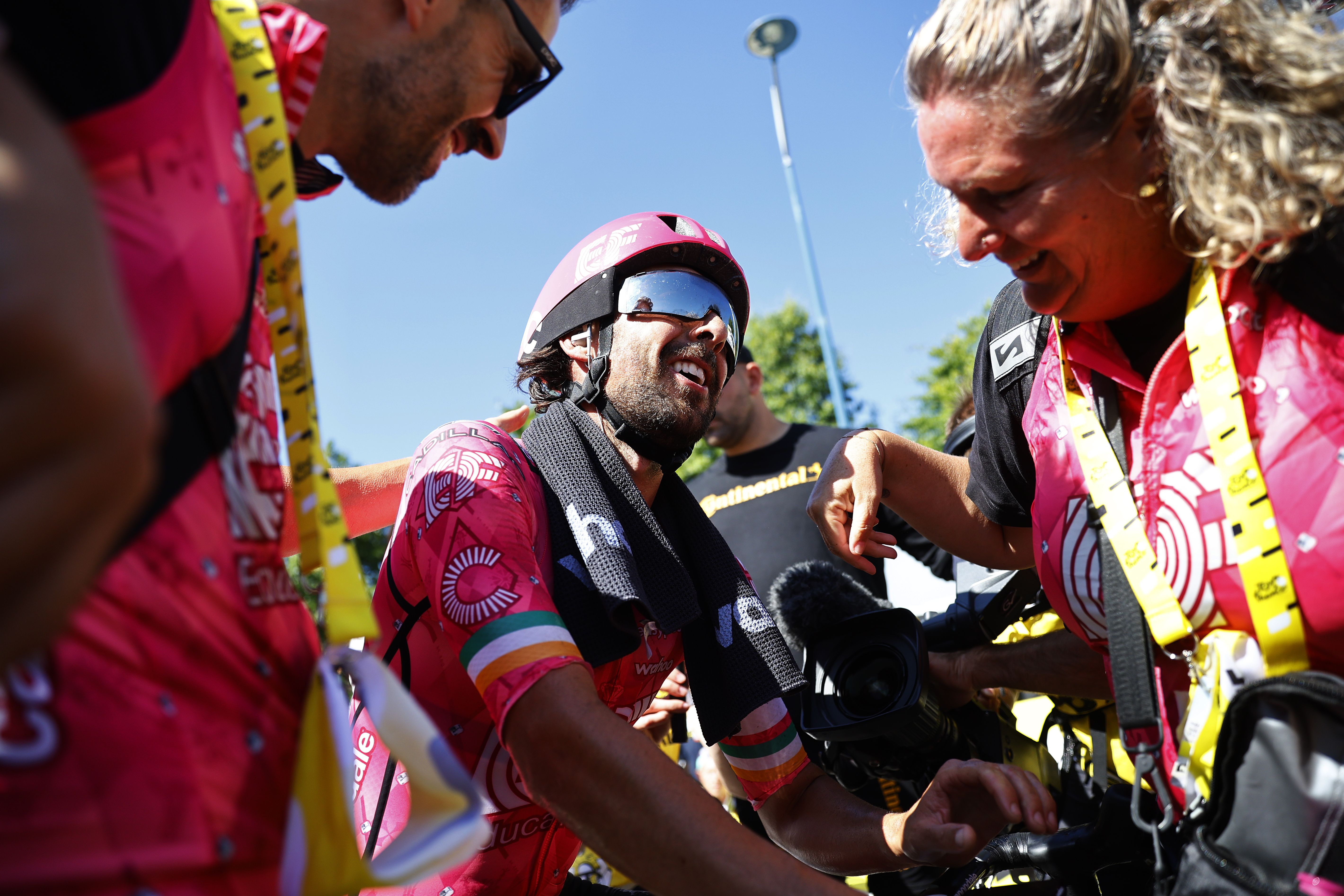Ben Healy at the Tour de France