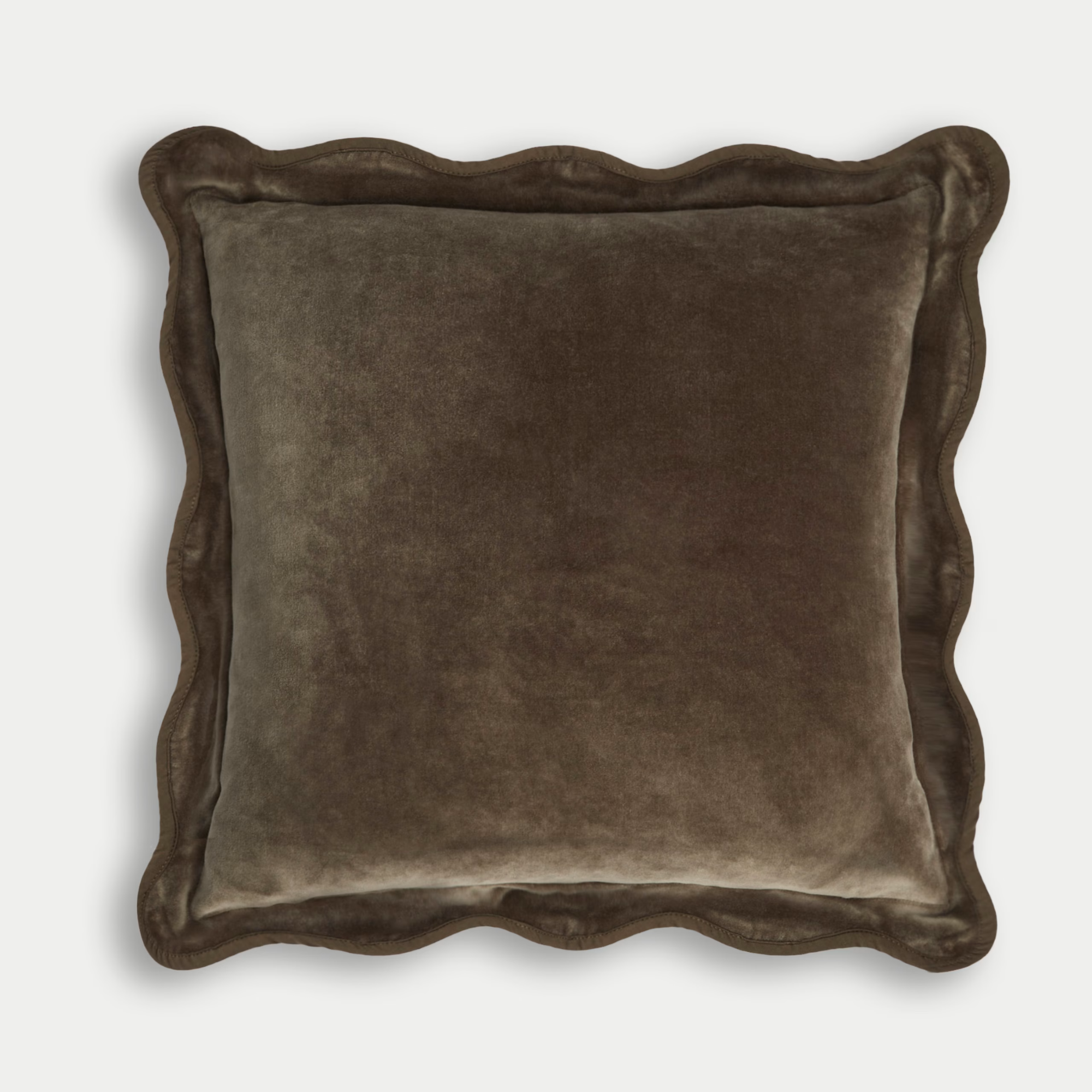 Velvet Scallop Cushion