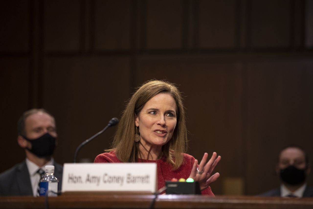 Amy Coney Barrett speaks