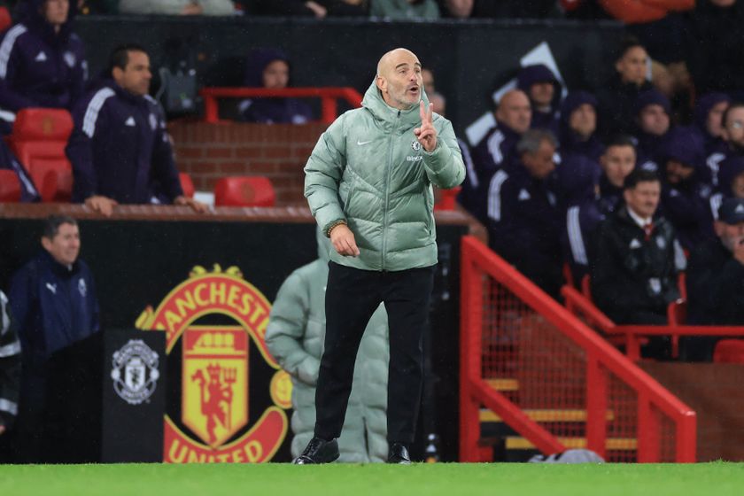 MANCHESTER, ENGLAND - SEPTEMBER 20: during the Premier League match between Manchester United and Chelsea at Old Trafford on September 20, 2025 in Manchester, England. (Photo by Marc Atkins/Getty Images)
