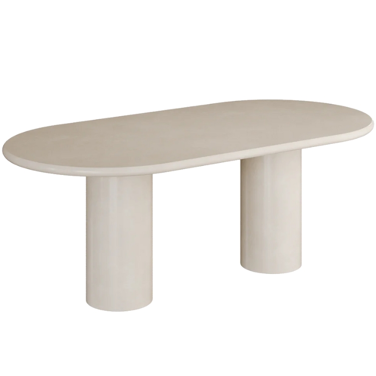 Nth Degree, Reine Microskin Dining Table, Nero