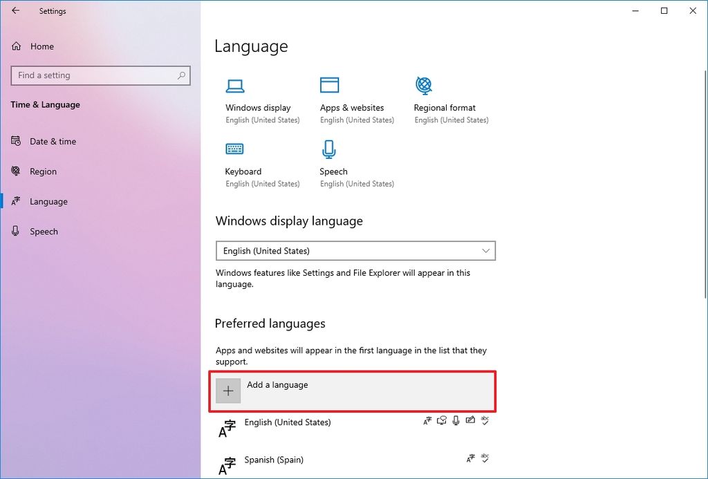 How to change system language on Windows 10 | Windows Central